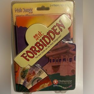 Mah Jongg Meets Gin Rummy FORBIDDEN Card Game NEW
